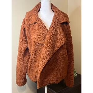 BB Dakota Steve Madden Feece Sherpa Jacket Large